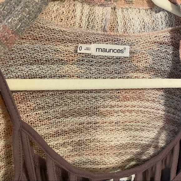 Maurices tank with matching cardi!! - Picture 4 of 6